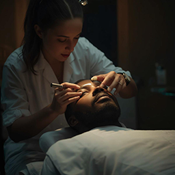 image of a derma-plan facial